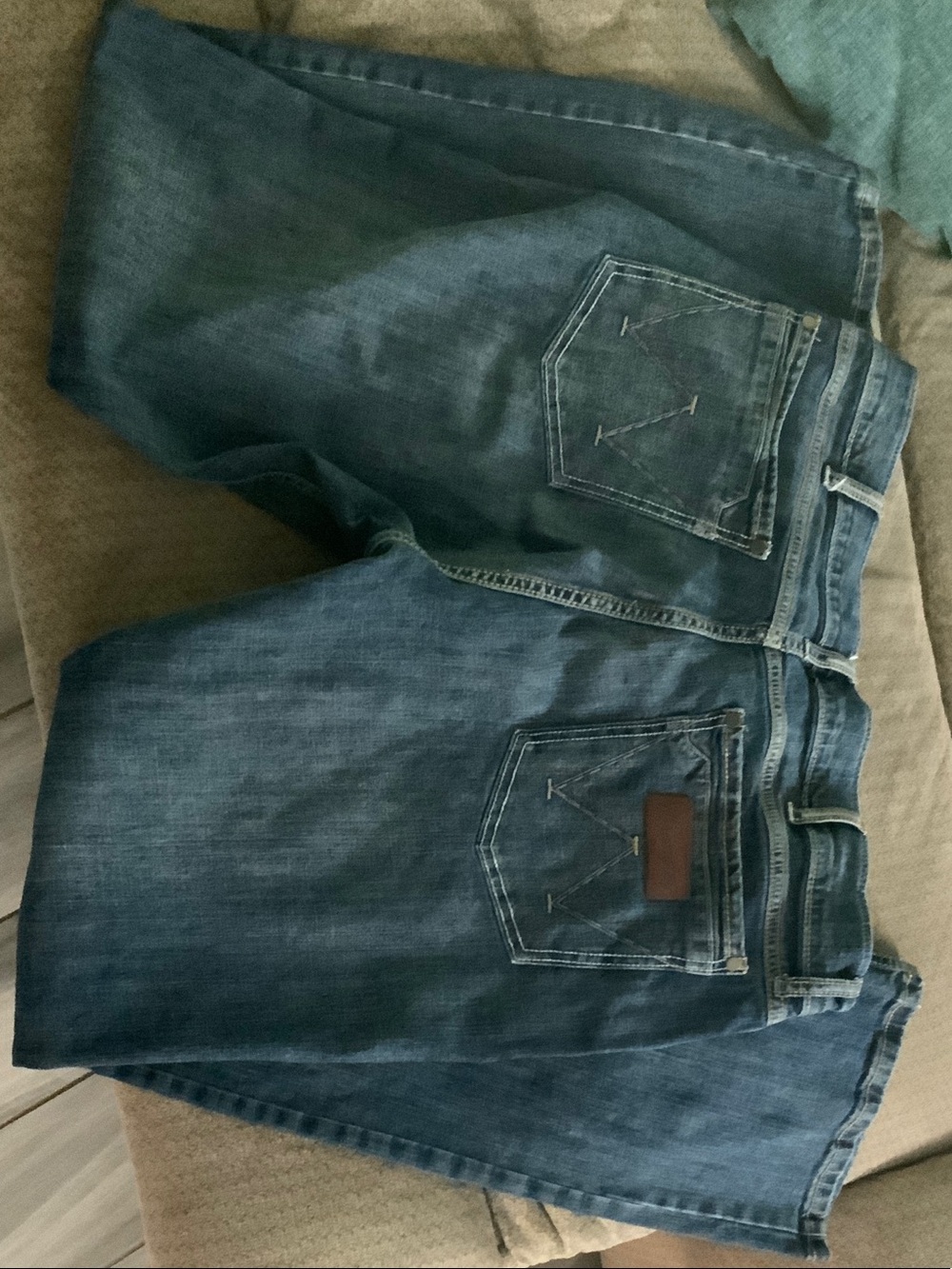 Relaxed Fit Men's Blue Denim Jeans